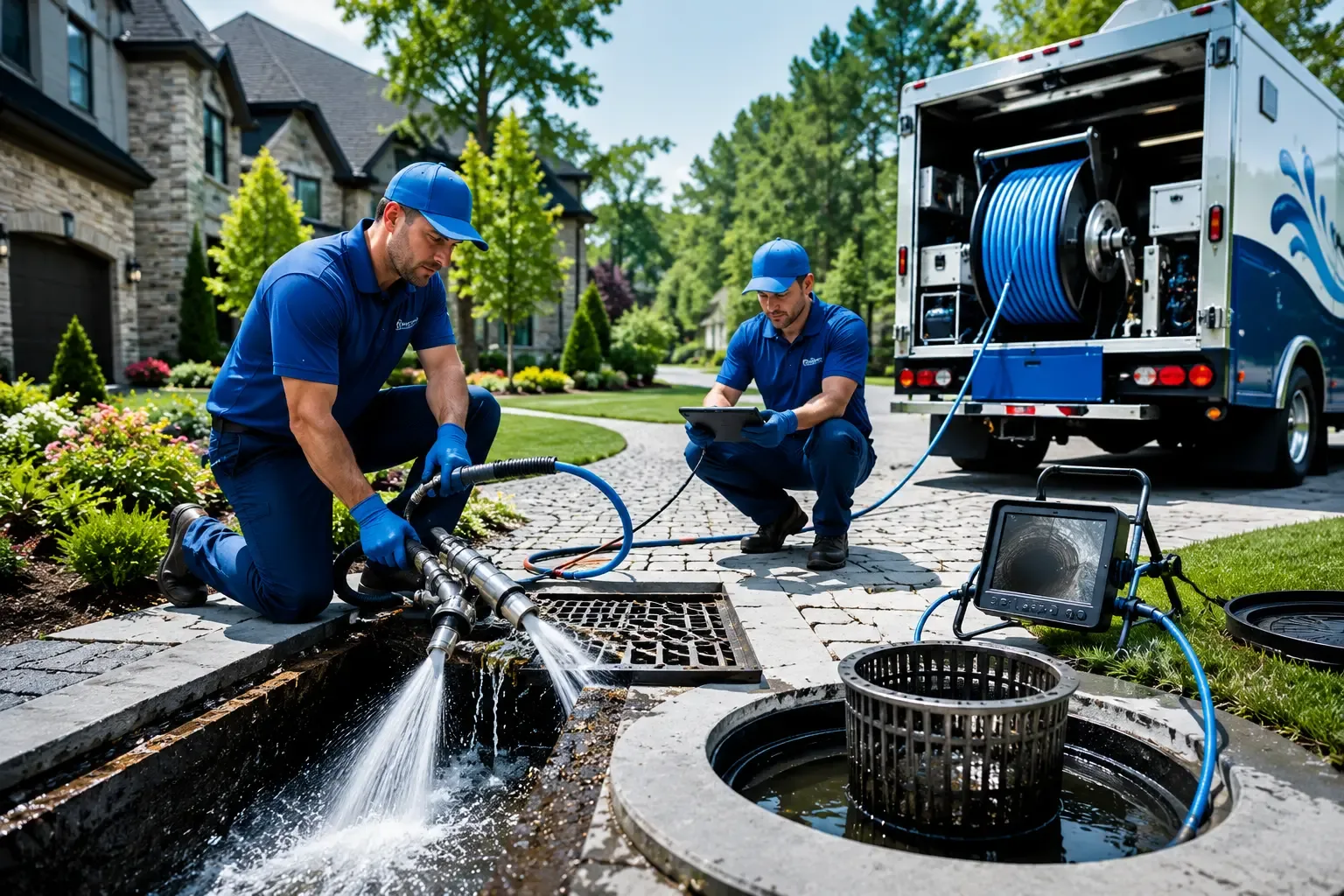 Local outdoor drain cleaning professionals in Garrochales, PR